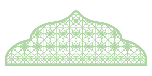 כתר ניצצות לדלת או חלון – צבע אחיד