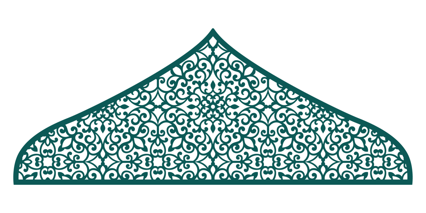 כתר אשראם לדלת או חלון – צבע אחיד