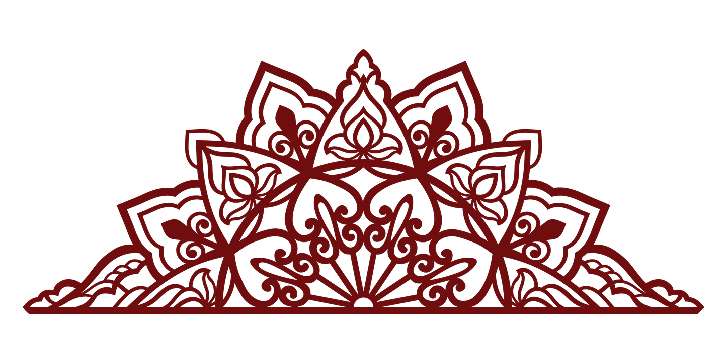 כתר תפארת לדלת או חלון – צבע אחיד