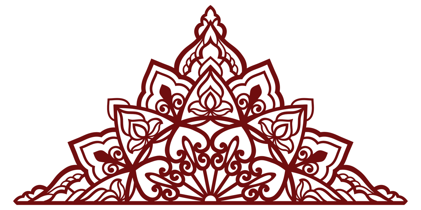 כתר תפארת לדלת או חלון – צבע אחיד