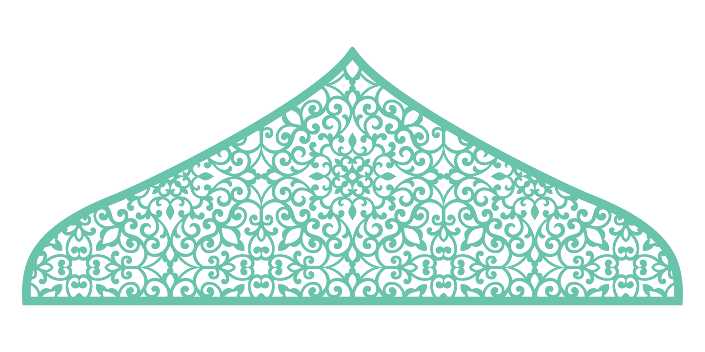 כתר אשראם לדלת או חלון – צבע אחיד