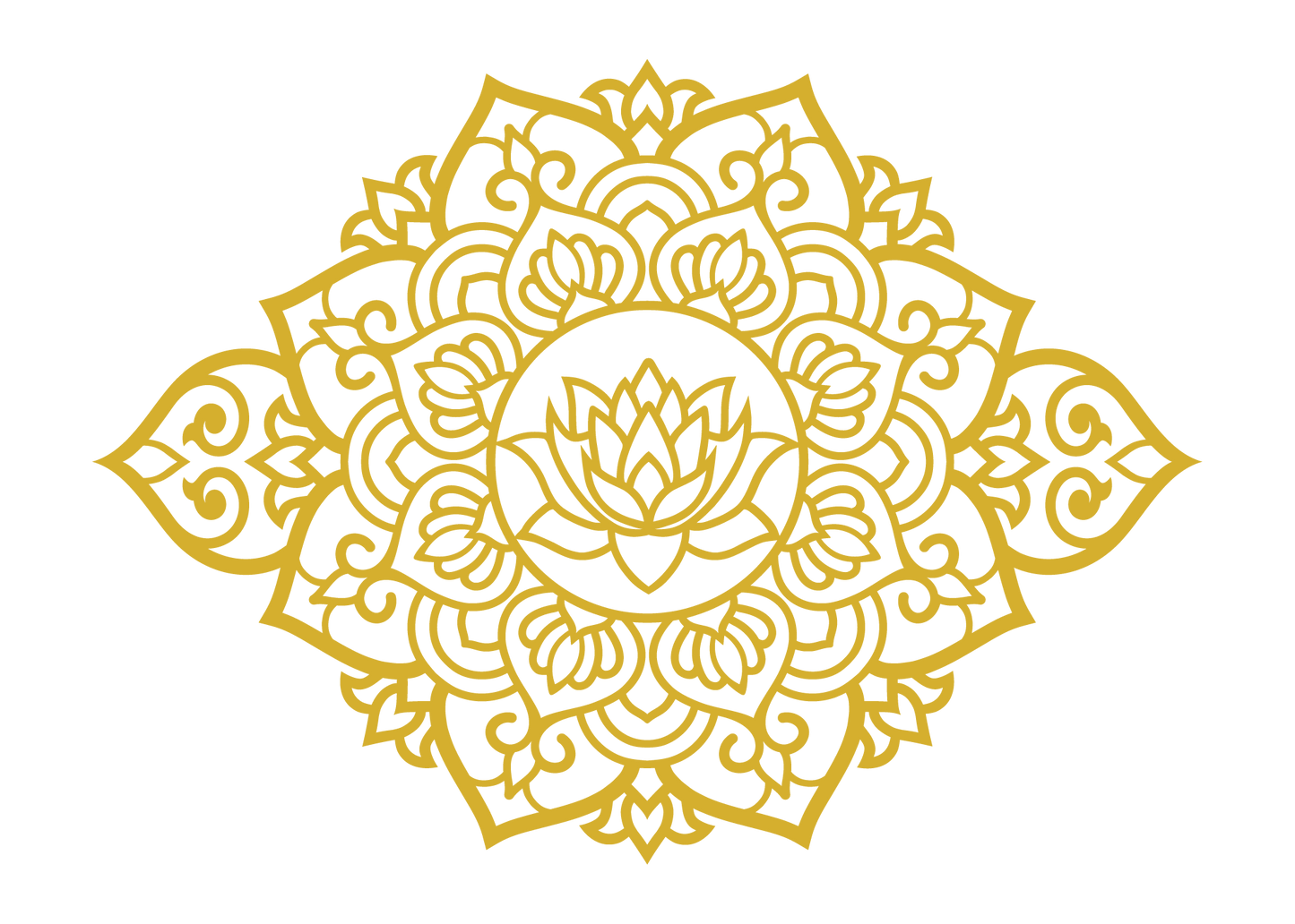 לידה מחדש - מנדלה מאורכת - צבע אחיד