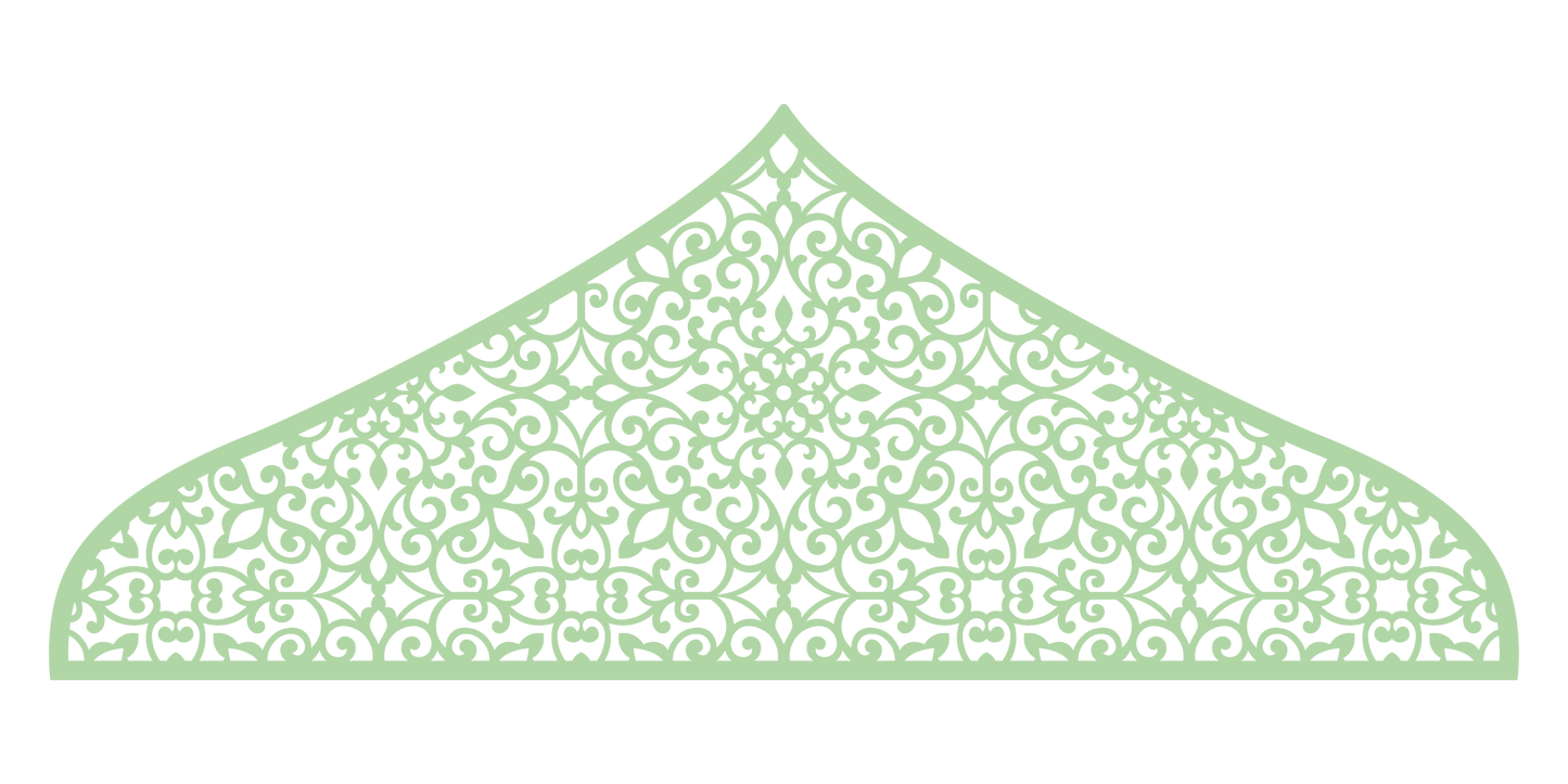 כתר אשראם לדלת או חלון – צבע אחיד