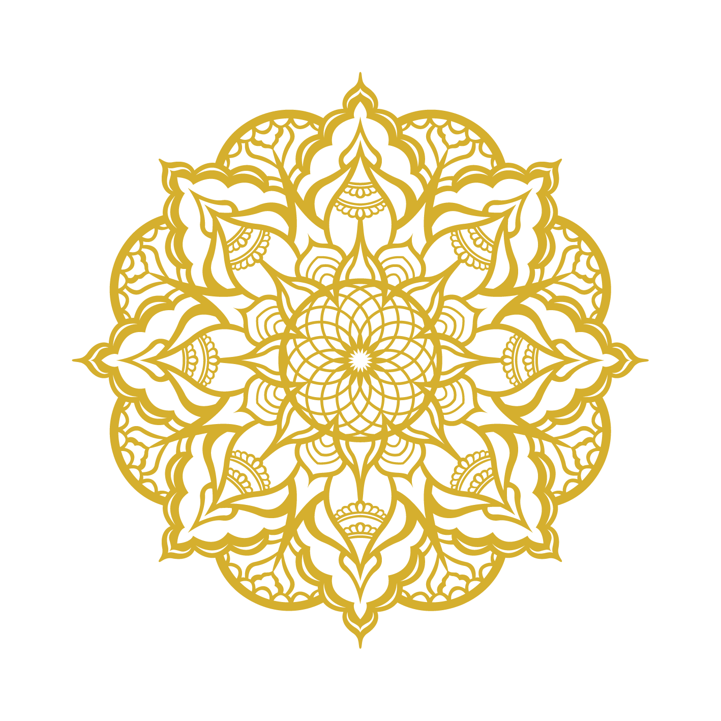 סול - מנדלה עגולה - צבע אחיד