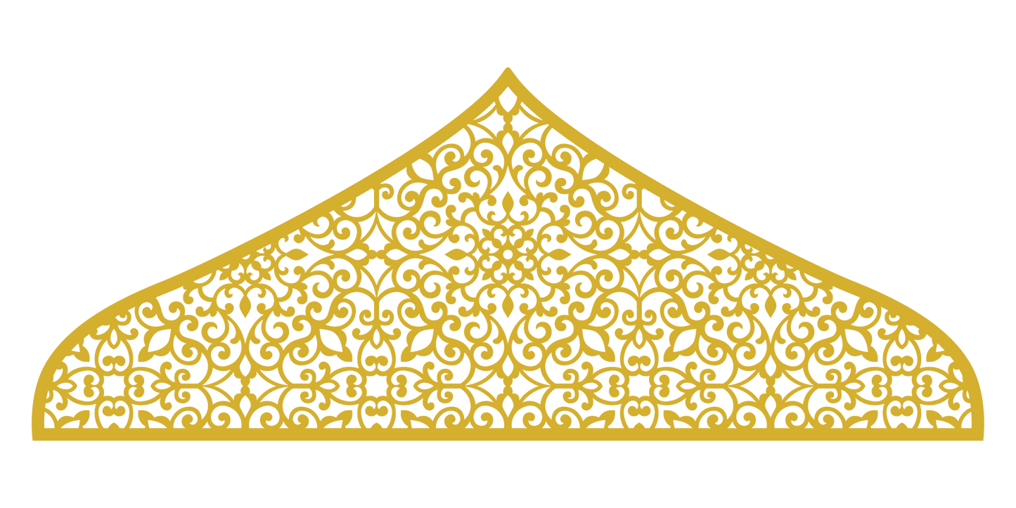 כתר אשראם לדלת או חלון – צבע אחיד