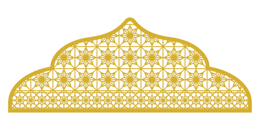 כתר ניצצות לדלת או חלון – צבע אחיד