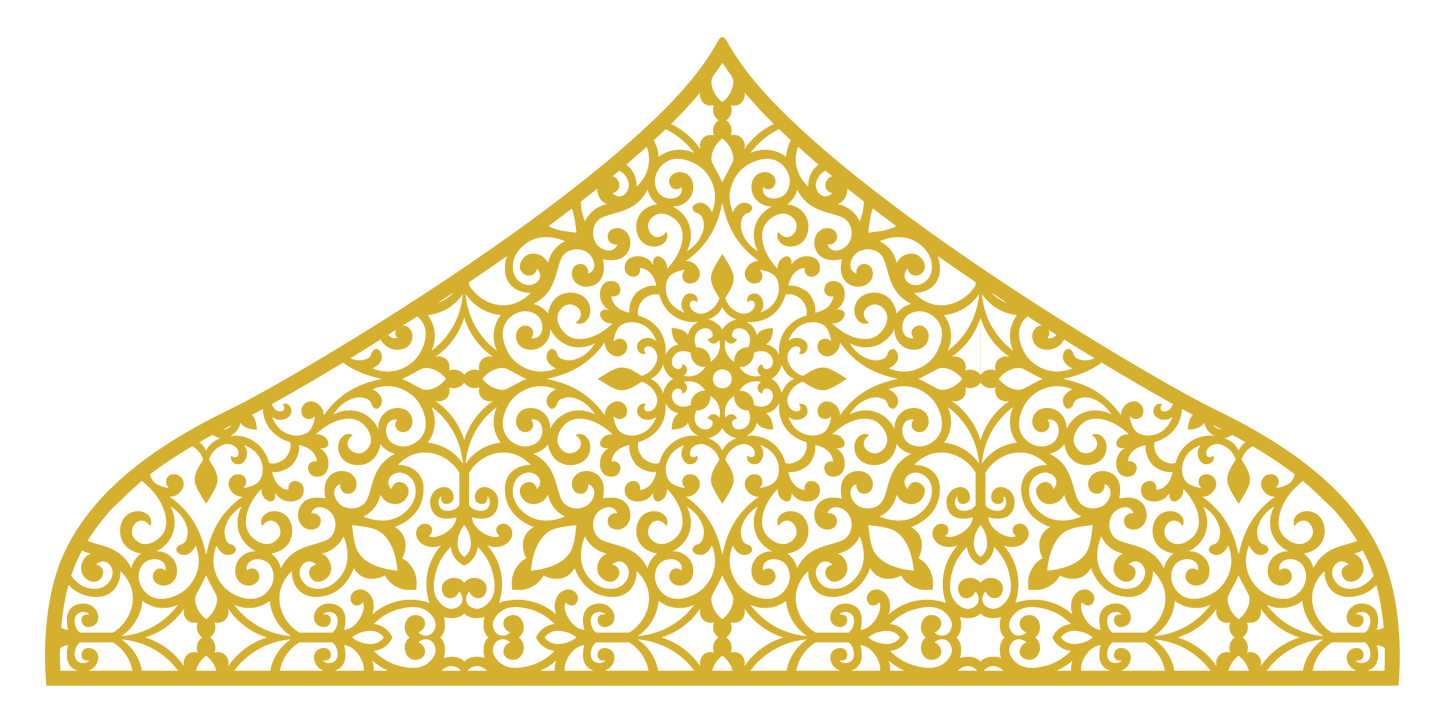 כתר אשראם לדלת או חלון – צבע אחיד