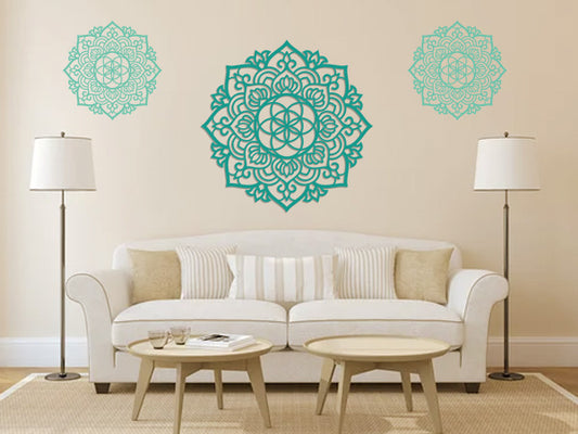 אחדות - מנדלה עגולה - צבע אחיד