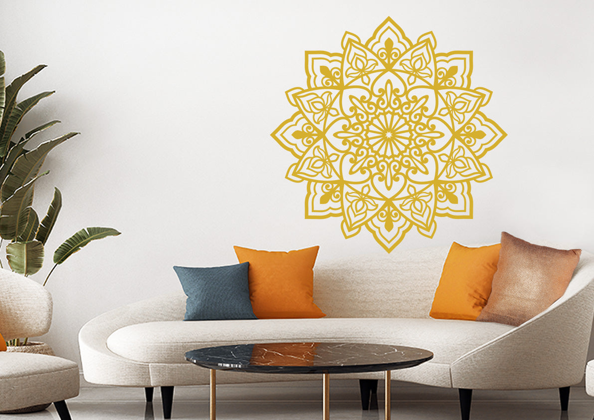 תפארת - מנדלה עגולה - צבע אחיד