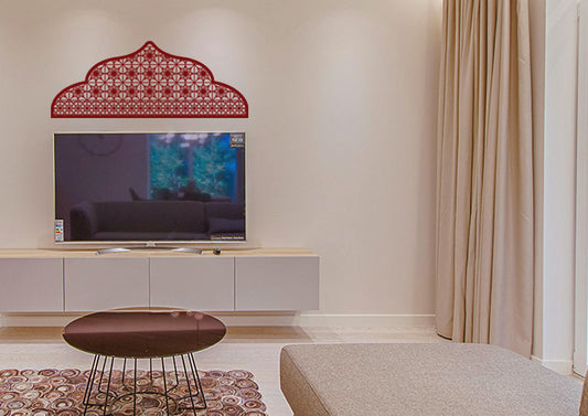 כתר ניצצות לדלת או חלון – צבע אחיד